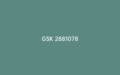 GSK 2881078