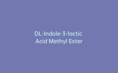 DL-Indole-3-lactic Acid Methyl Ester