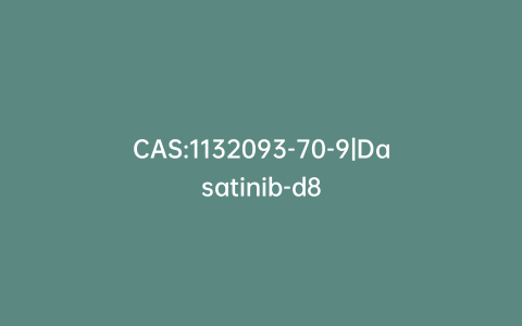 CAS:1132093-70-9|Dasatinib-d8