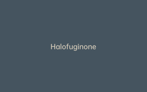 Halofuginone