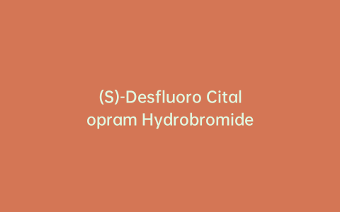 (S)-Desfluoro Citalopram Hydrobromide