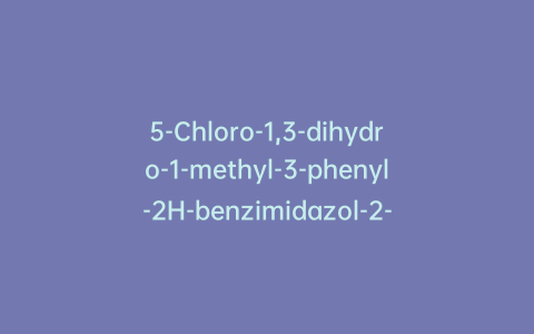 5-Chloro-1,3-dihydro-1-methyl-3-phenyl-2H-benzimidazol-2-one-d5