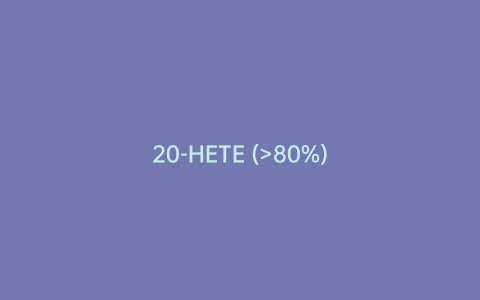 20-HETE (>80%)