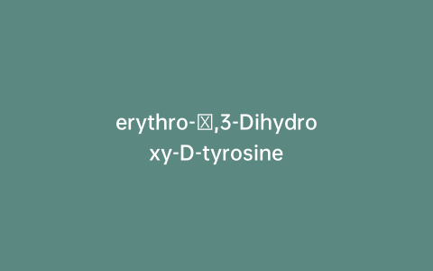 erythro-β,3-Dihydroxy-D-tyrosine