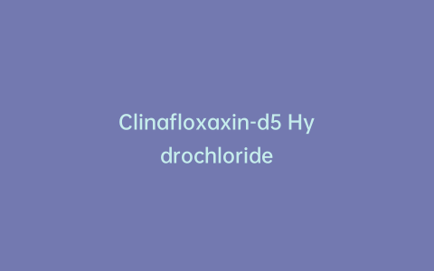 Clinafloxaxin-d5 Hydrochloride