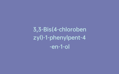 3,3-Bis(4-chlorobenzyl)-1-phenylpent-4-en-1-ol