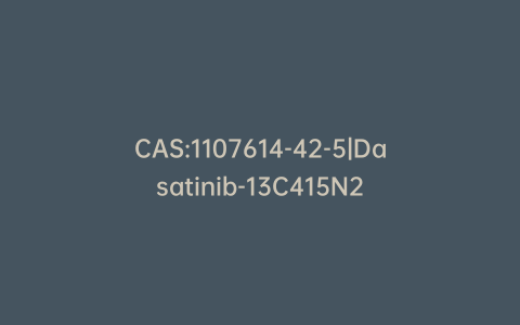 CAS:1107614-42-5|Dasatinib-13C415N2