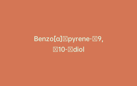 Benzo[a]​pyrene-​9,​10-​diol