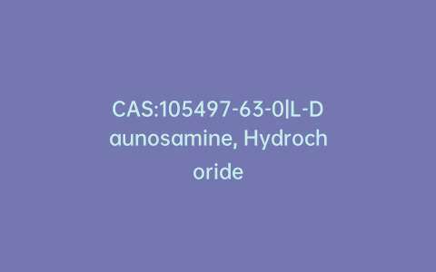 CAS:105497-63-0|L-Daunosamine, Hydrochoride