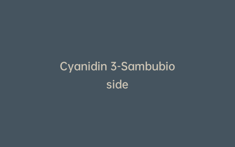 Cyanidin 3-Sambubioside