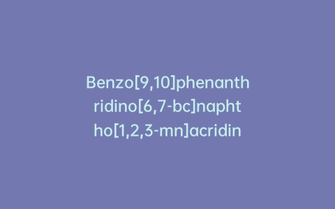 Benzo[9,10]phenanthridino[6,7-bc]naphtho[1,2,3-mn]acridine-10,20-dione