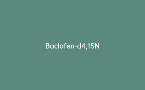 Baclofen-d4,15N