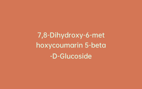 7,8-Dihydroxy-6-methoxycoumarin 5-beta-D-Glucoside