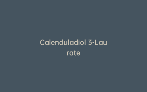 Calenduladiol 3-Laurate