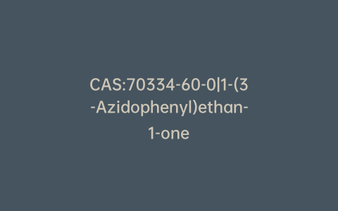 CAS:70334-60-0|1-(3-Azidophenyl)ethan-1-one