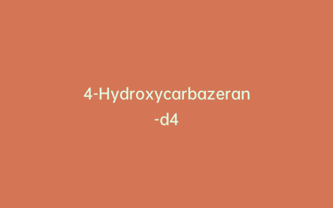 4-Hydroxycarbazeran-d4