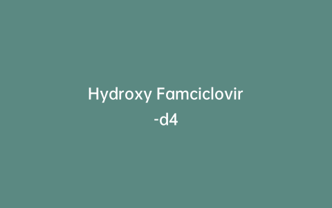 Hydroxy Famciclovir-d4