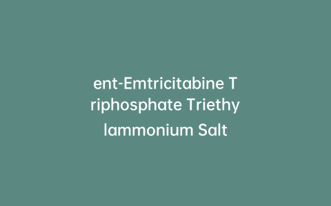 ent-Emtricitabine Triphosphate Triethylammonium Salt