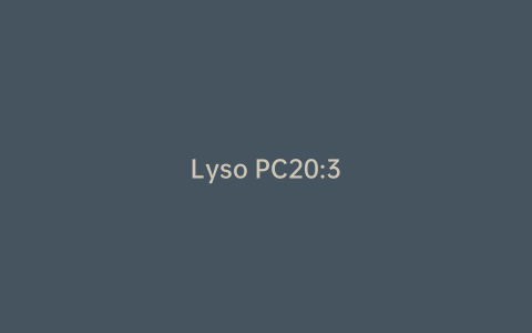 Lyso PC20:3