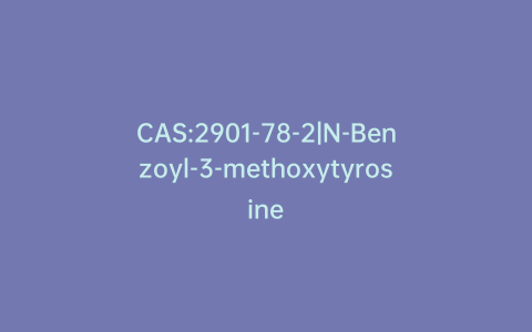 CAS:2901-78-2|N-Benzoyl-3-methoxytyrosine