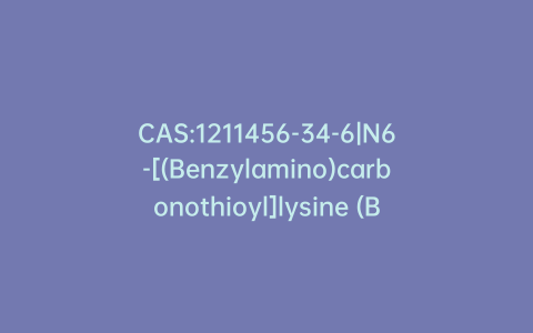 CAS:1211456-34-6|N6-[(Benzylamino)carbonothioyl]lysine (BITC-Lys)