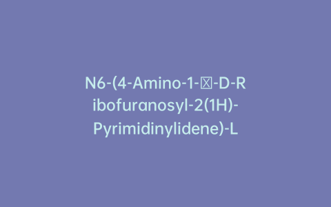 N6-(4-Amino-1-β-D-Ribofuranosyl-2(1H)-Pyrimidinylidene)-L-Lysine