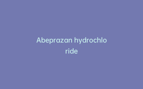 Abeprazan hydrochloride