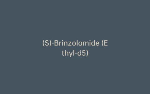 (S)-Brinzolamide (Ethyl-d5)