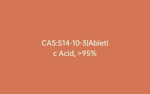 CAS:514-10-3|Abietic Acid, >95%