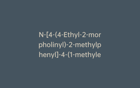 N-[4-(4-Ethyl-2-morpholinyl)-2-methylphenyl]-4-(1-methylethyl)benzenesulfonamide