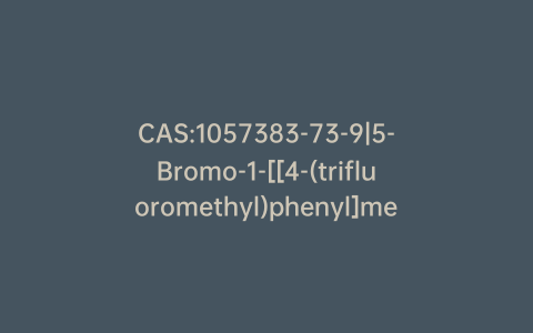 CAS:1057383-73-9|5-Bromo-1-[[4-(trifluoromethyl)phenyl]methyl]-1H-pyrazole