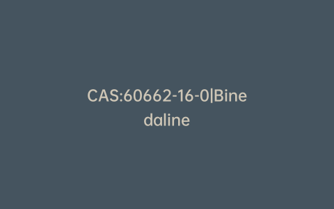 CAS:60662-16-0|Binedaline