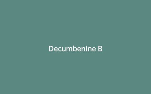 Decumbenine B