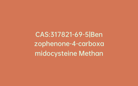 CAS:317821-69-5|Benzophenone-4-carboxamidocysteine Methanethiosulfonate