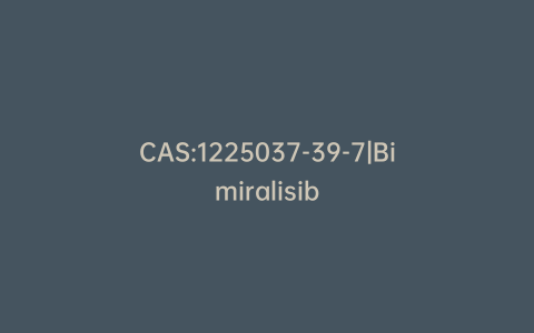 CAS:1225037-39-7|Bimiralisib