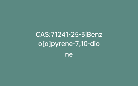 CAS:71241-25-3|Benzo[a]pyrene-7,10-dione