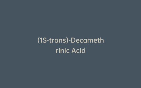 (1S-trans)-Decamethrinic Acid