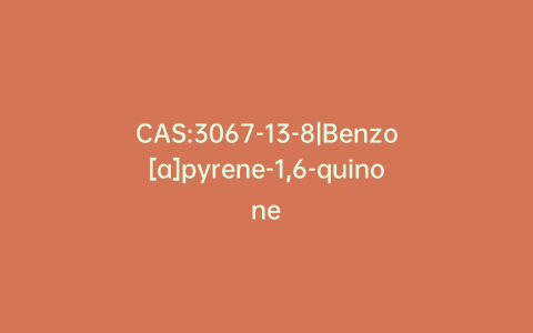 CAS:3067-13-8|Benzo[a]pyrene-1,6-quinone