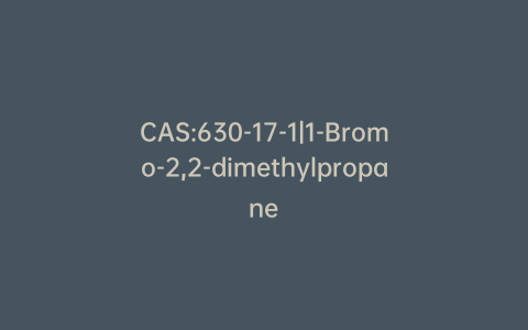 CAS:630-17-1|1-Bromo-2,2-dimethylpropane