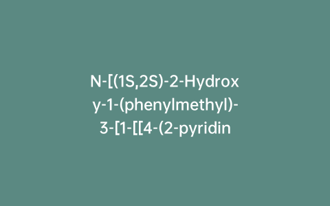 N-[(1S,2S)-2-Hydroxy-1-(phenylmethyl)-3-[1-[[4-(2-pyridinyl)phenyl]methyl]hydrazinyl]propyl]carbamic Acid 1,1-Dimethylethyl Ester-d4