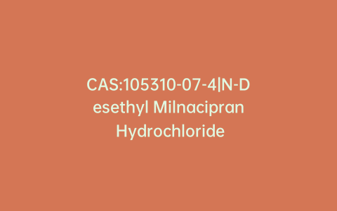 CAS:105310-07-4|N-Desethyl Milnacipran Hydrochloride