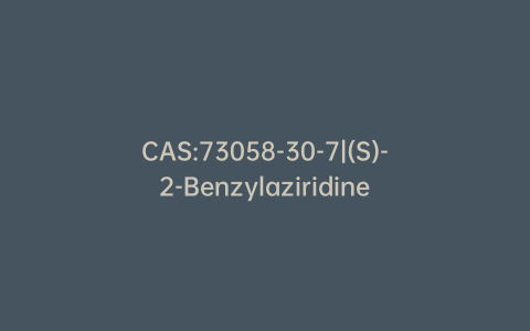 CAS:73058-30-7|(S)-2-Benzylaziridine