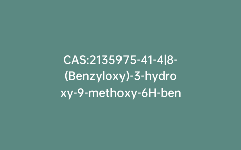 CAS:2135975-41-4|8-(Benzyloxy)-3-hydroxy-9-methoxy-6H-benzo[c]chromen-6-one