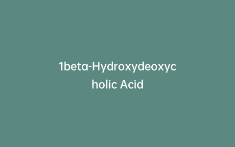 1beta-Hydroxydeoxycholic Acid