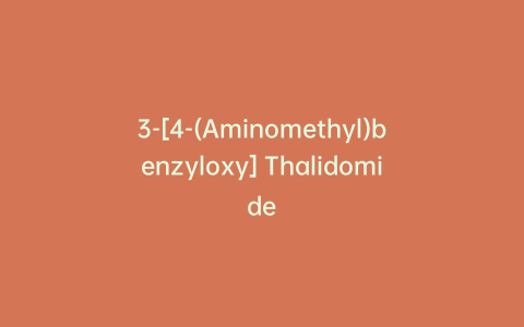 3-[4-(Aminomethyl)benzyloxy] Thalidomide