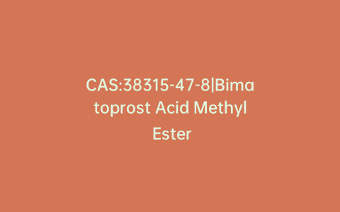 CAS:38315-47-8|Bimatoprost Acid Methyl Ester