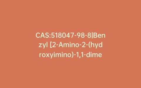 CAS:518047-98-8|Benzyl [2-Amino-2-(hydroxyimino)-1,1-dimethylethyl]carbamate