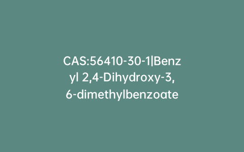 CAS:56410-30-1|Benzyl 2,4-Dihydroxy-3,6-dimethylbenzoate