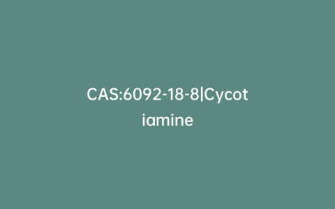 CAS:6092-18-8|Cycotiamine