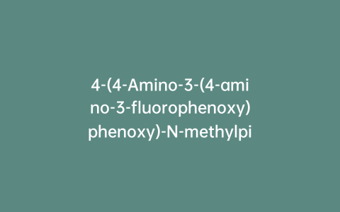 4-(4-Amino-3-(4-amino-3-fluorophenoxy)phenoxy)-N-methylpicolinamide Hydrochloride